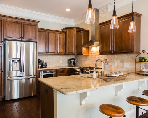 Rustic Modern Kitchen Beige and Wood Rustic Modern Kitchen Beige and Wood