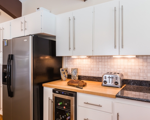 stainless steel appliances wine fridge butcherblock countertop stainless steel appliances wine fridge butcherblock countertop