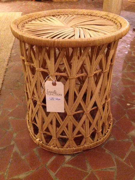 Woven Side Table