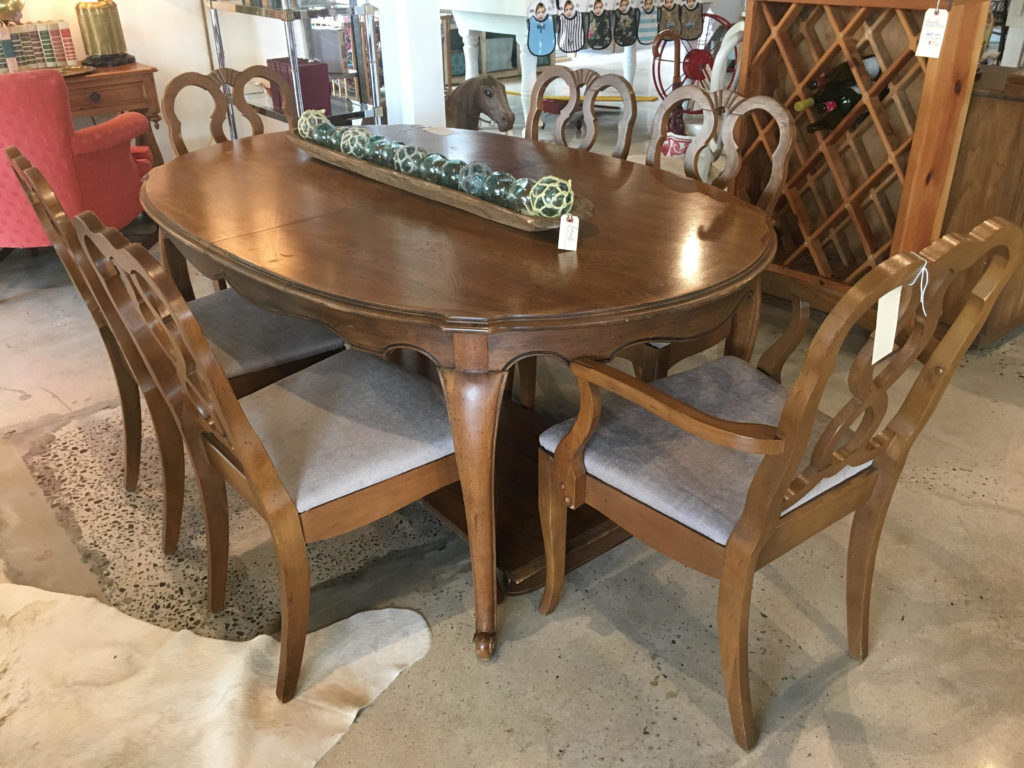 French Oak Dining Table Form & Function Asheville NC