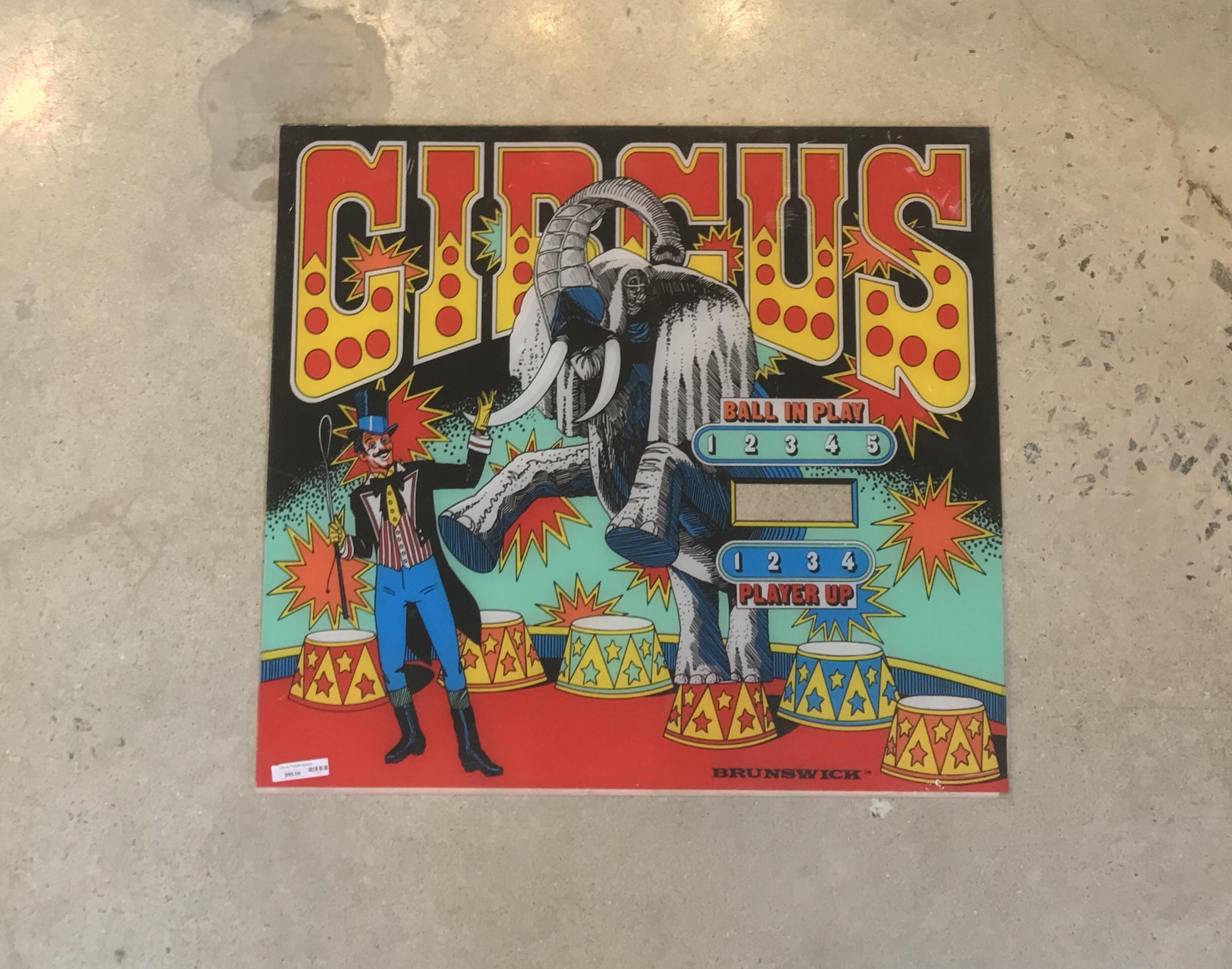 Circus Pinball Backer Form & Function Asheville NC