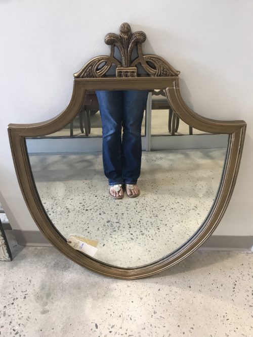 Gold Shield Mirror
