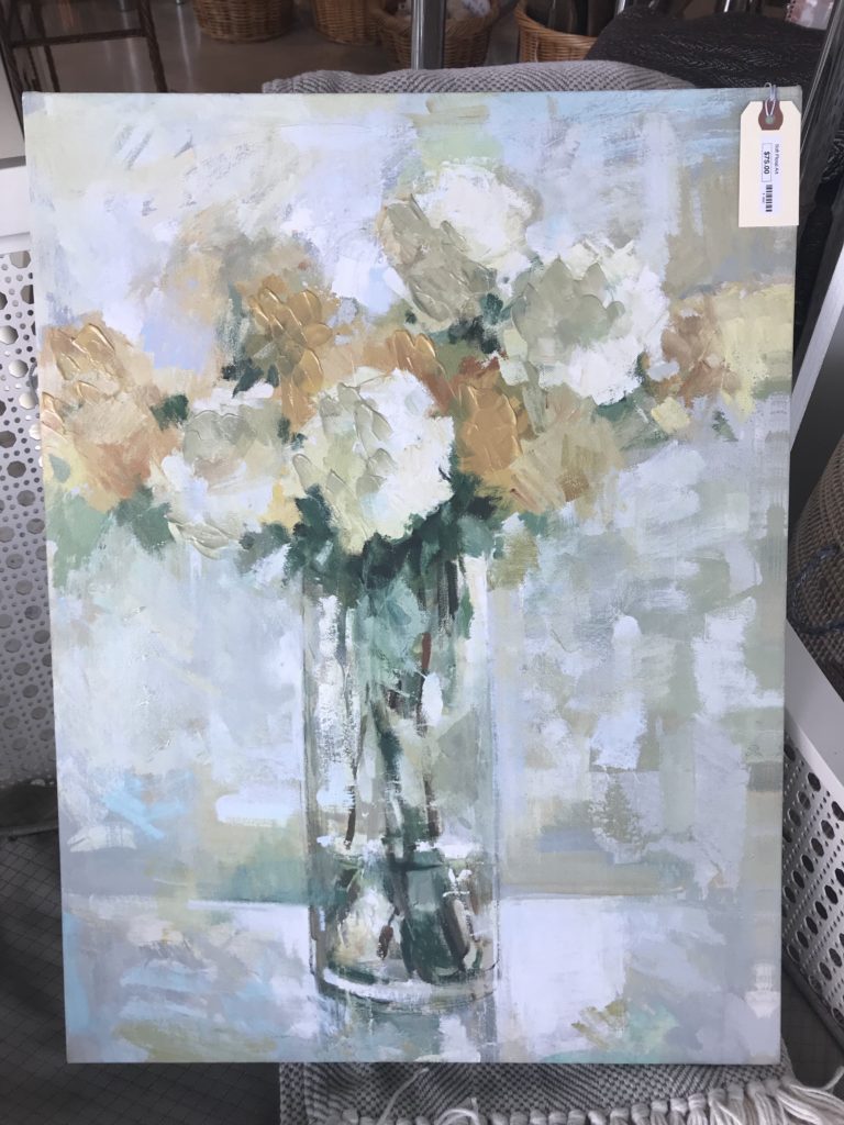 Soft Floral Painting - Form & Function - Asheville NC