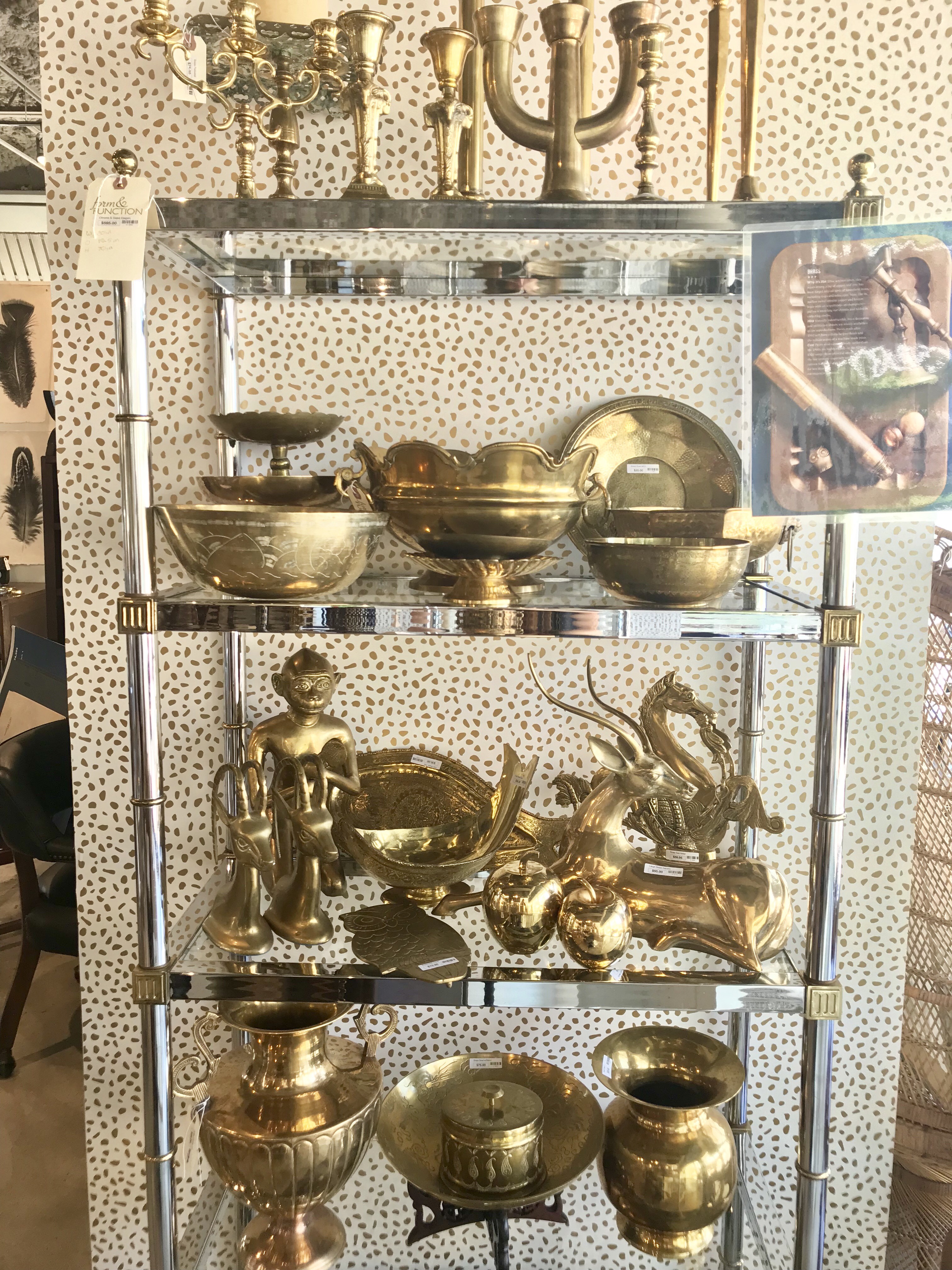Various Brass Decor - Form & Function - Asheville NC