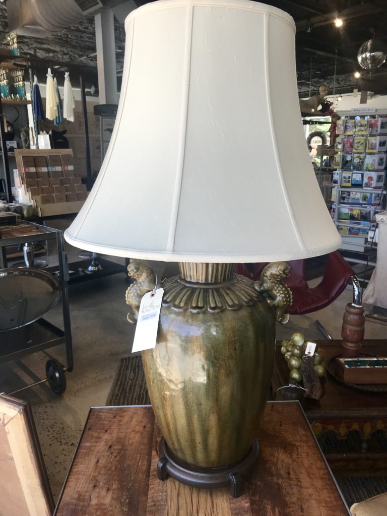 Big Asian Lamp - Form & Function - Asheville NC