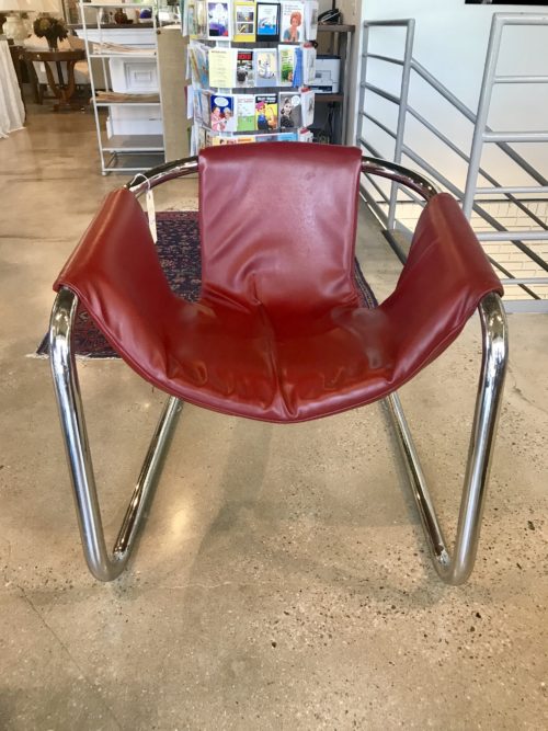 Red Sling Chair