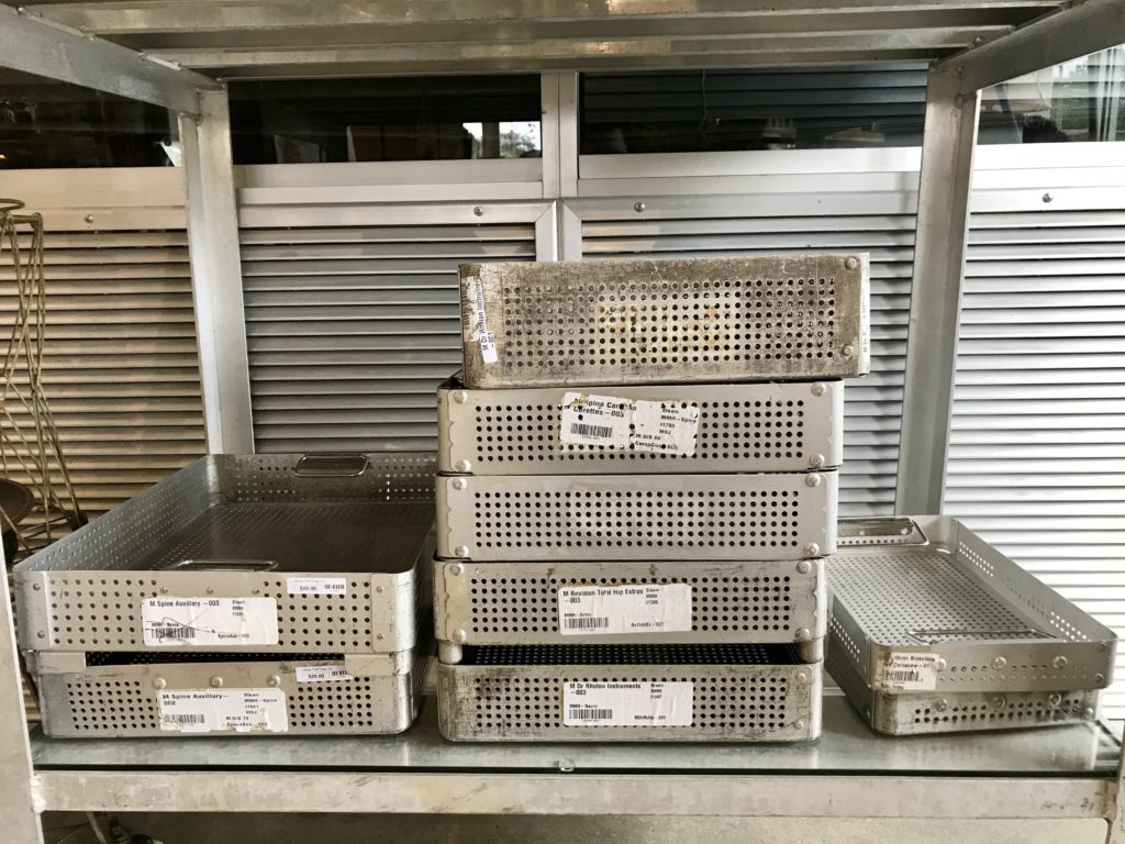 Metal Medical Tray (SM, LG) Form & Function Asheville NC