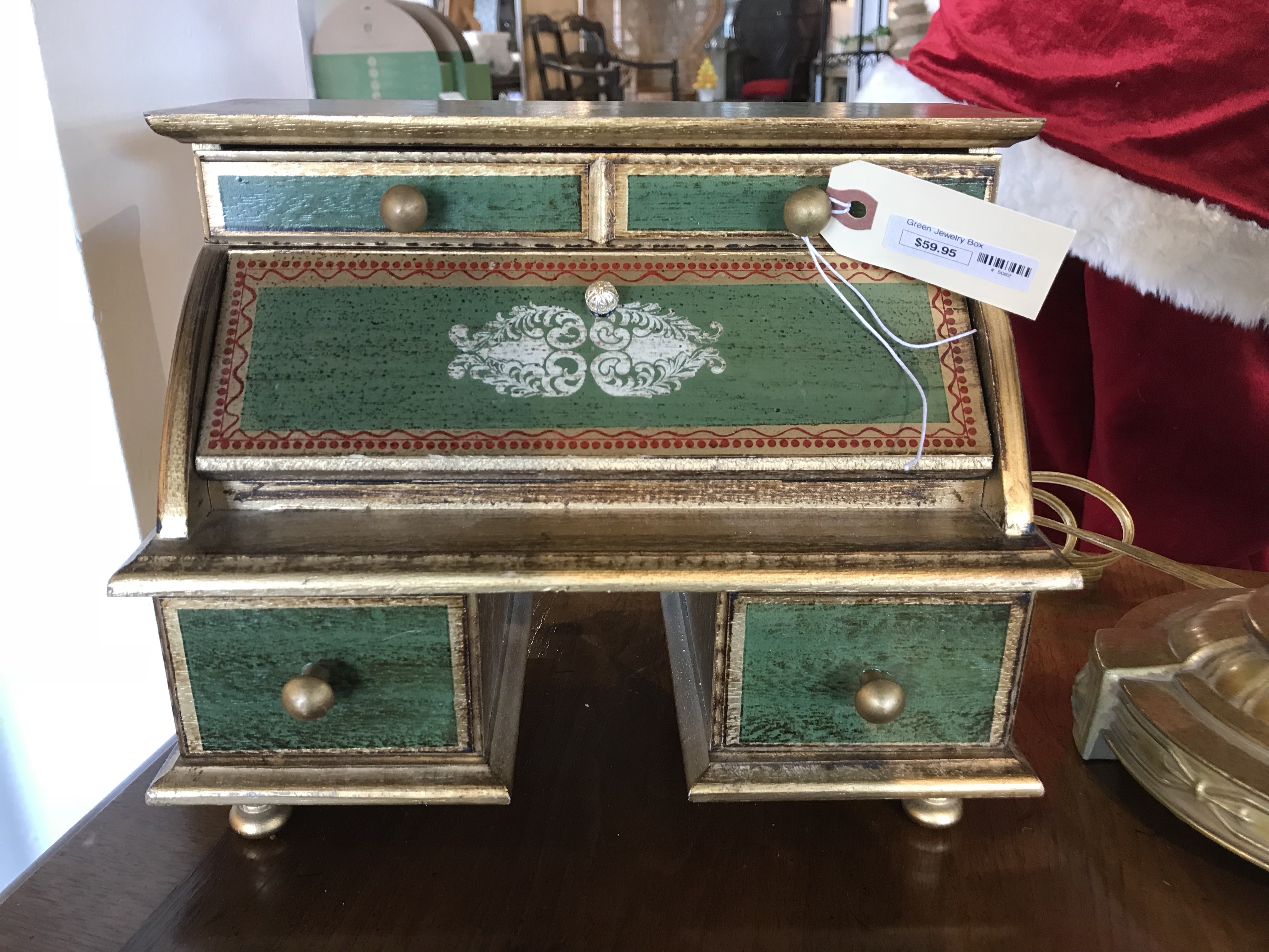 Green Jewelry Box Form & Function Asheville NC