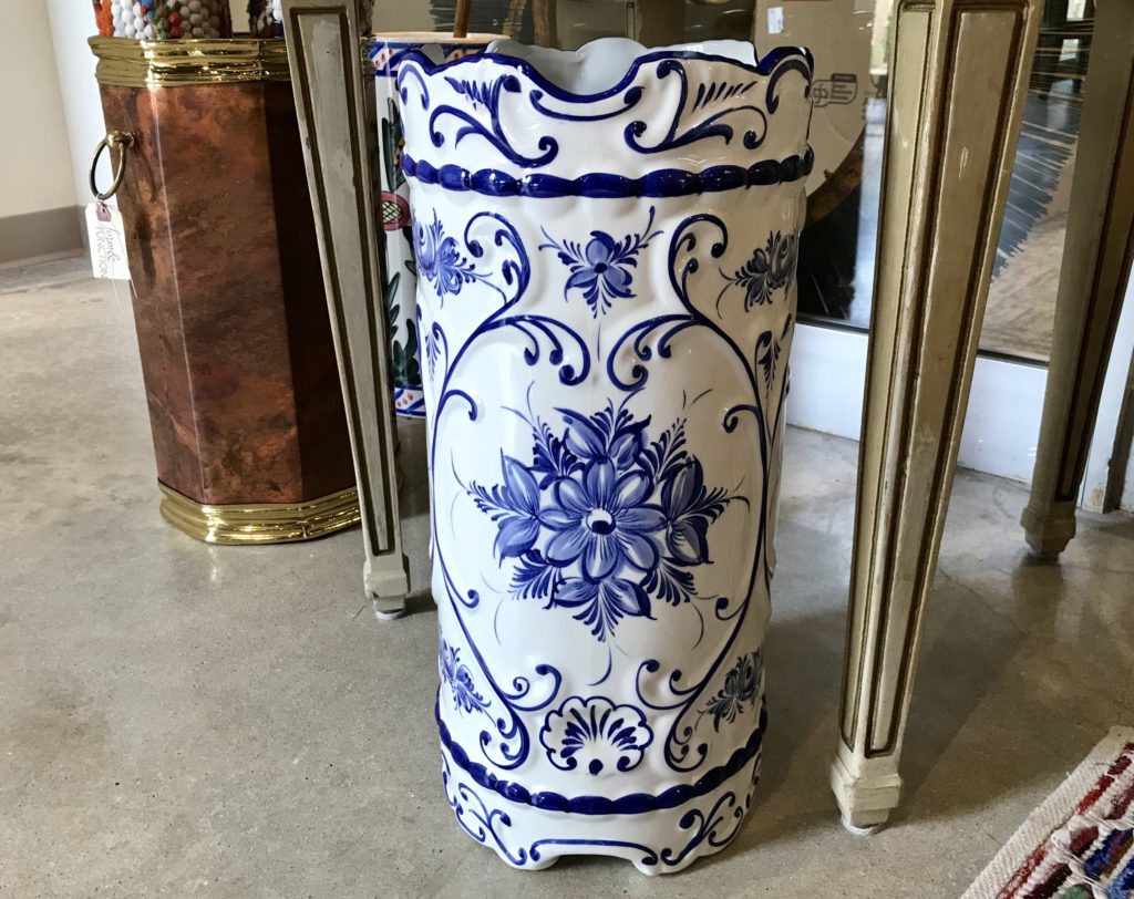 Ceramic Umbrella Stand Form & Function Asheville NC