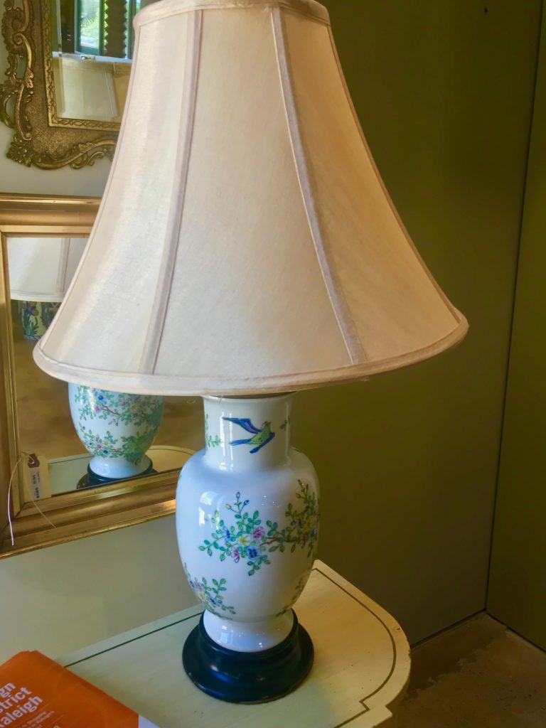 Ceramic Flower Lamp - Form & Function - Asheville NC