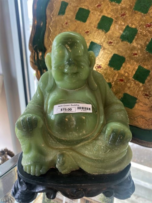 Jadeite Green Asian Buddha