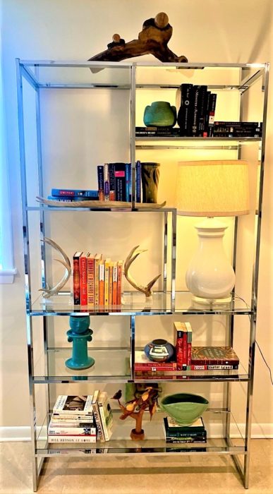 Chrome Etagere Bookshelf Inspiration Ideas