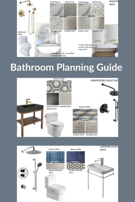 Bathroom Renovation Planning Fixtures And Tile