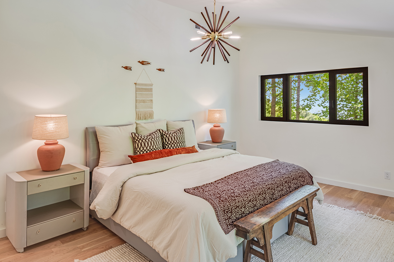 Boho Bedroom Terracotta Brown Colors